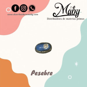 Pesebre del niño Jesús de porcelana